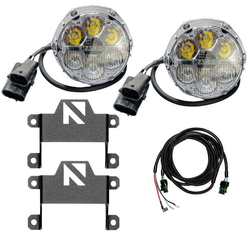 Ford Bronco Fog Lights - Nacho Offroad Technology - SAE Driving - White - `21-`25